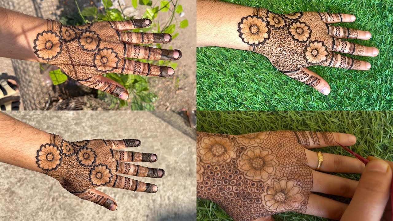 Stylish Back Hand Design ||3D Mehndi Design ||Easy Mehndi ||Full Hand Mehndi ||Mehndi 