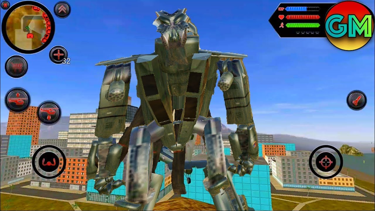 Robot Shark #28  | by Naxeex Robots | Android GamePlay FHD