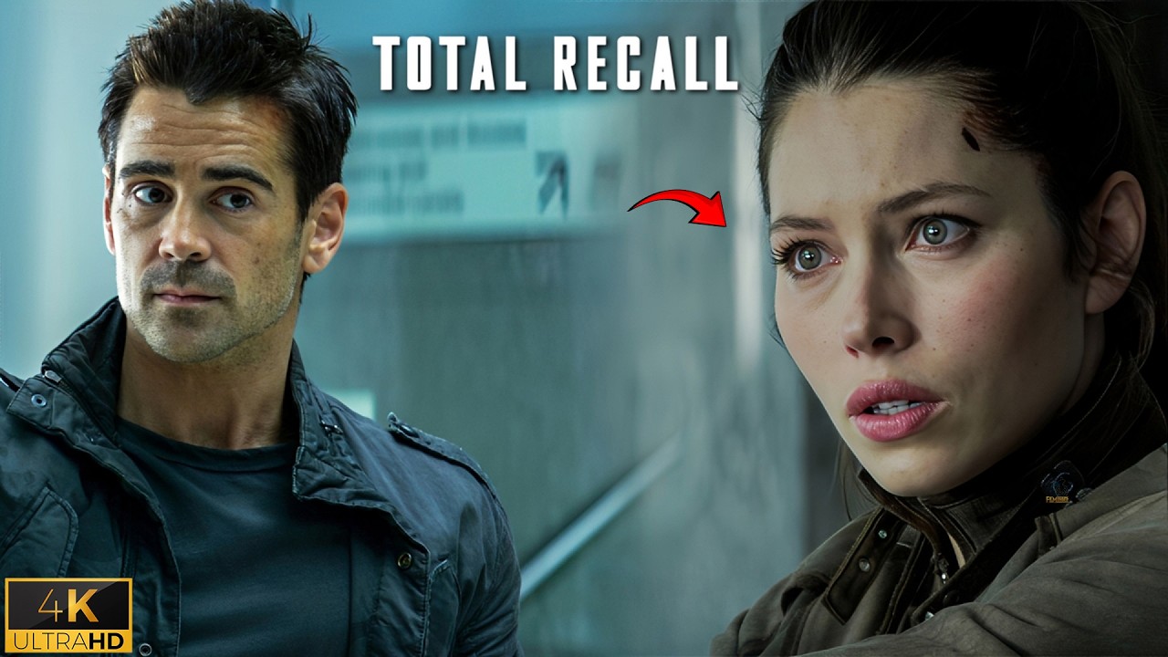 Colin Farrell vs. Bokeem Woodbine Brutal Fight | Total Recall (2012)