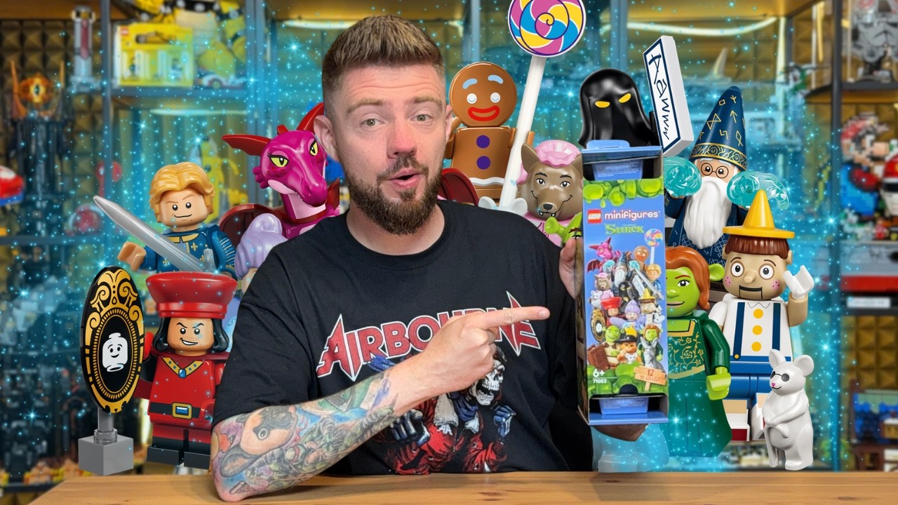 LEGO MINIFIGURKI 71053 SHREK 🗡️ OPENING CAŁEGO KARTONU