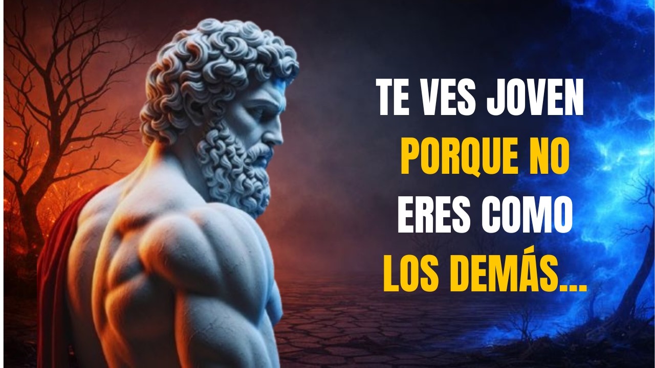 ESTAS SON LAS 7 RAZONES OCULTAS POR LAS QUE PARECES MÁS JOVEN DE LO QUE ERES | MENTALIDAD ESTOICA