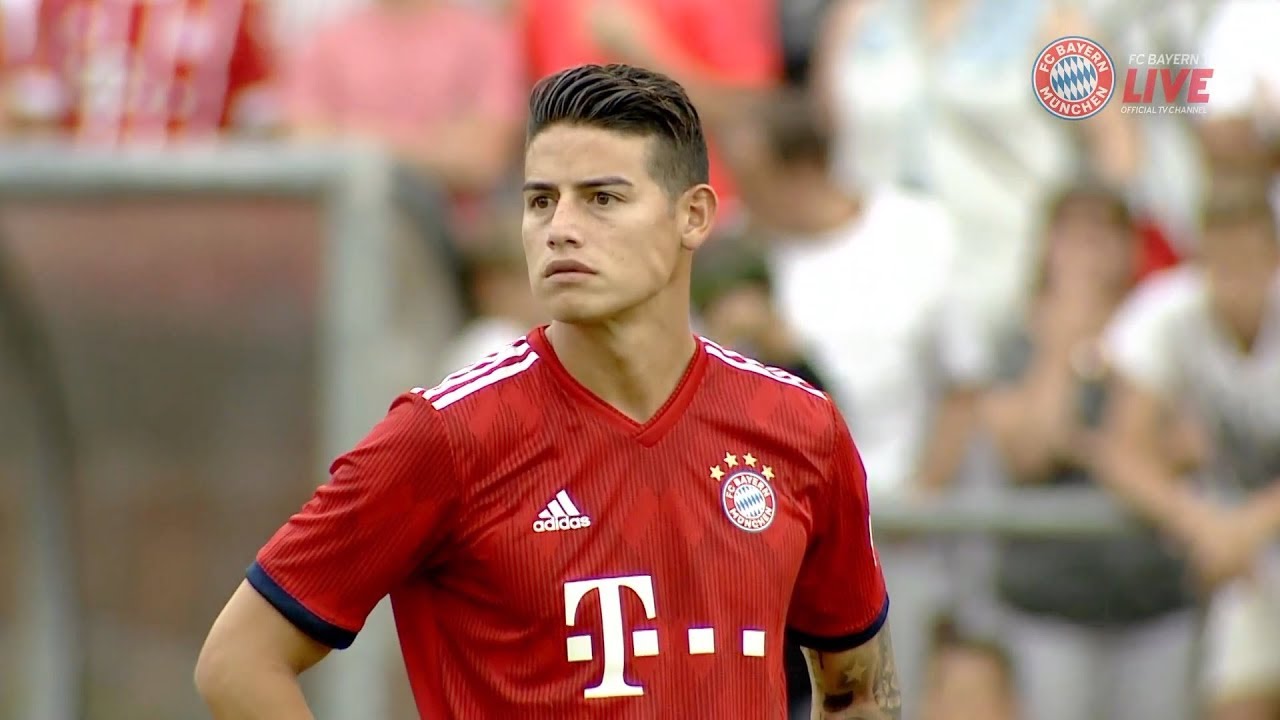 JAMES RODRIGUEZ vs FC ROTTACH-EGERN (Away) - HD 08/08/2018