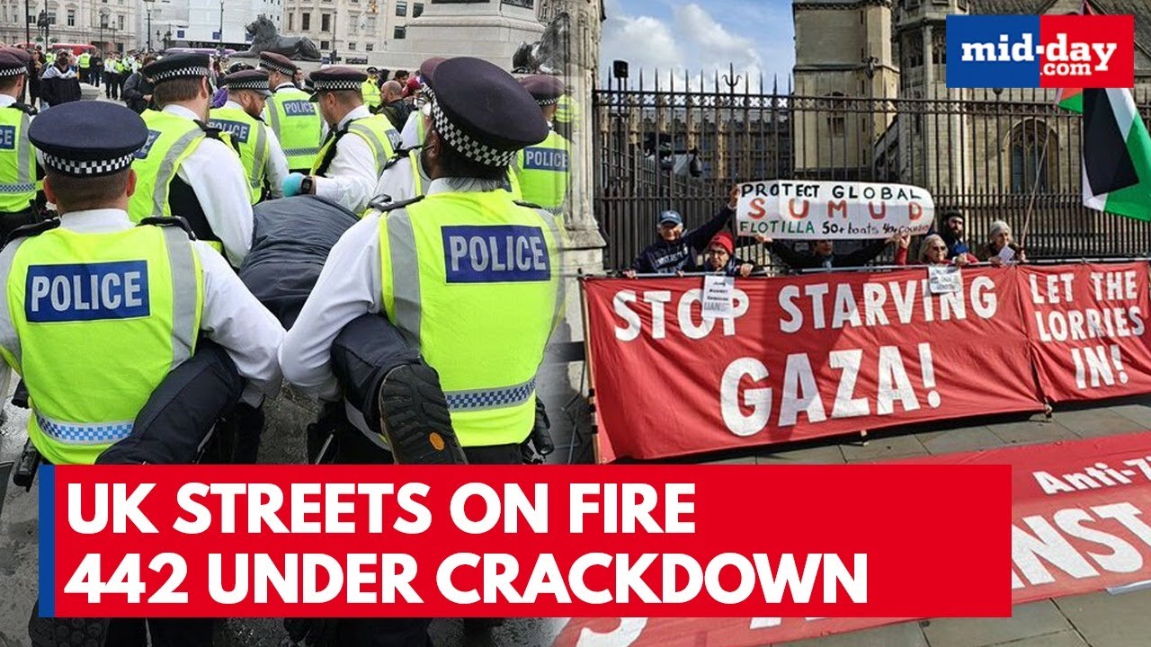 London Erupts: 442 Arrested After Synagogue Attack Sparks Pro-Palestinian Protest
