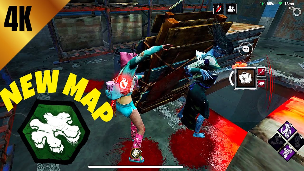 LOOPING KILLERS ON THE NEW MAP “GIDEON MEAT PLANT” | Dead by Daylight Mobile