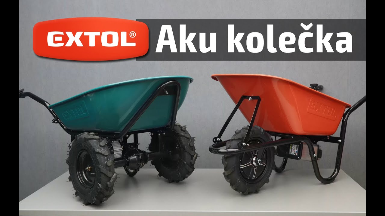 #32 Extol aku kolečka 8891590 a 8791590: Konec dřiny!