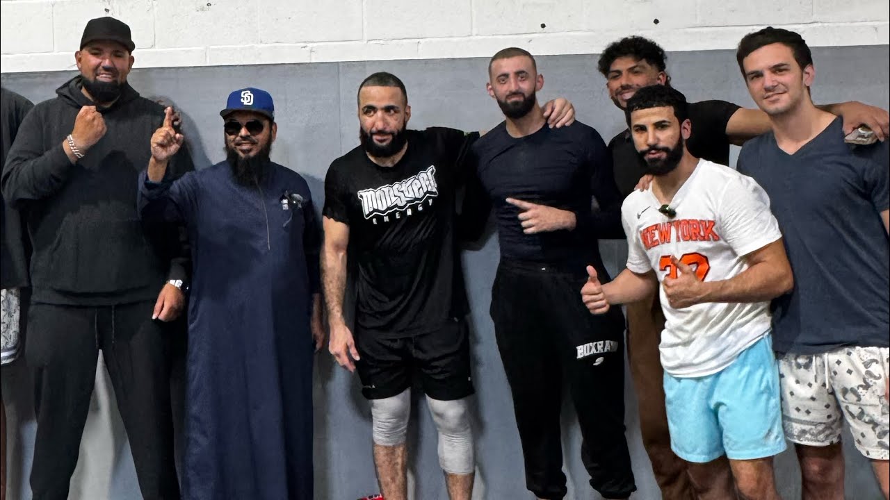 IRL With UFC Champ Belal Muhammad @OneMessageFoundation @AdamSalehVlogs @SlimAlbaher @SonnyFazio