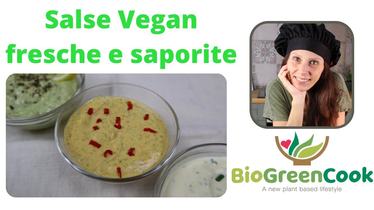 Salse vegane fresche e saporite