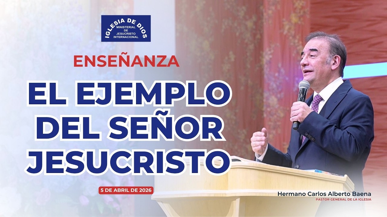 Transmisi&oacute;n (Ense&ntilde;anza) 5 de Abril de 2026 - Iglesia de Dios Ministerial de Jesucristo Internacional