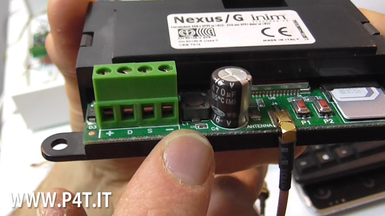 Configurazione Nexus/G della INIM