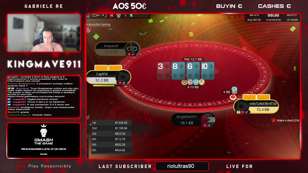 🔥 FINAL TABLE AFTERNOON MISTERY 🔥 NEW !lezione (18+)