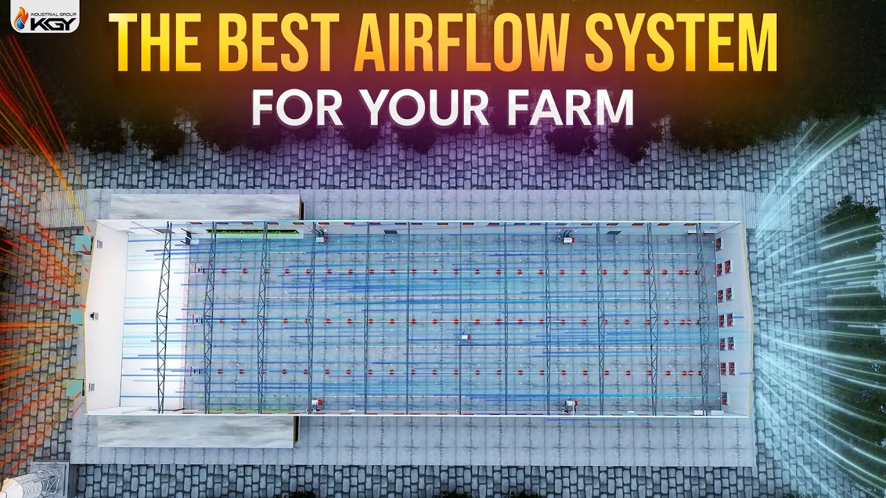 THE BEST AIRFLOW SYSTEM FOR YOUR POULTRY FARM