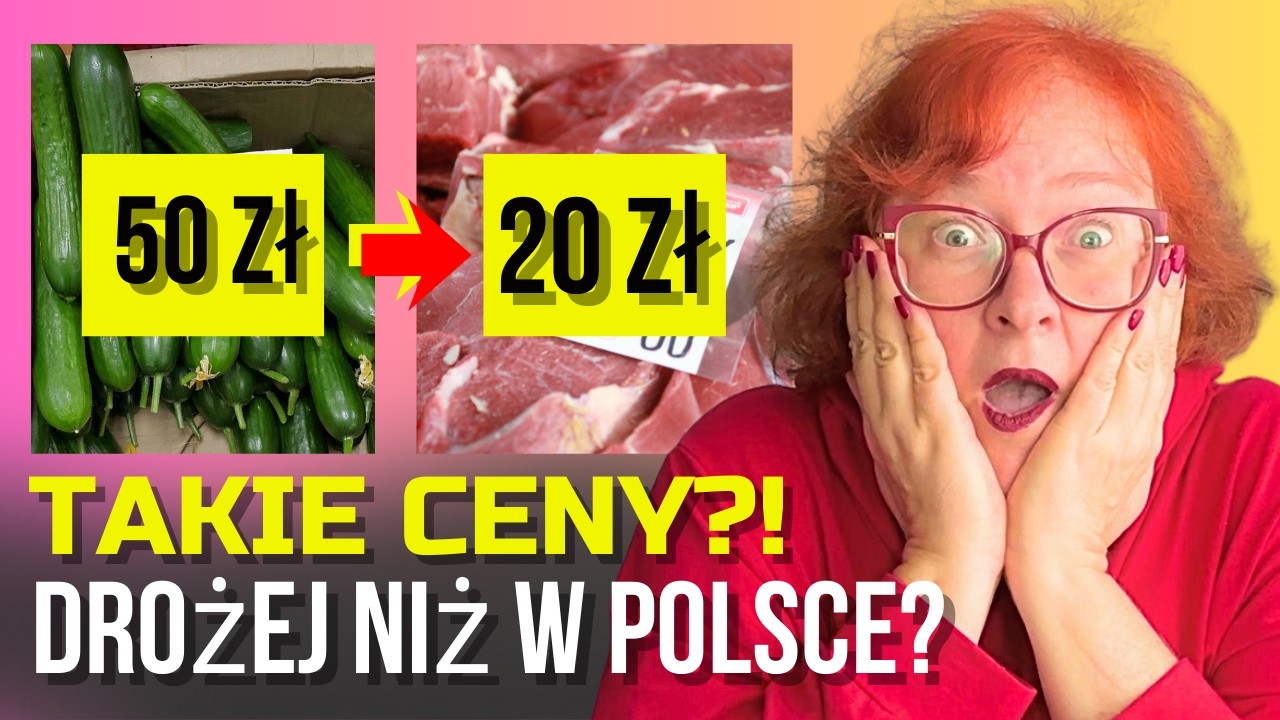 Katastrofa humanitarna w Rosji: Ogórki po 50 zł! Mięso tańsze? Pokazuję ceny w Auchan 2026