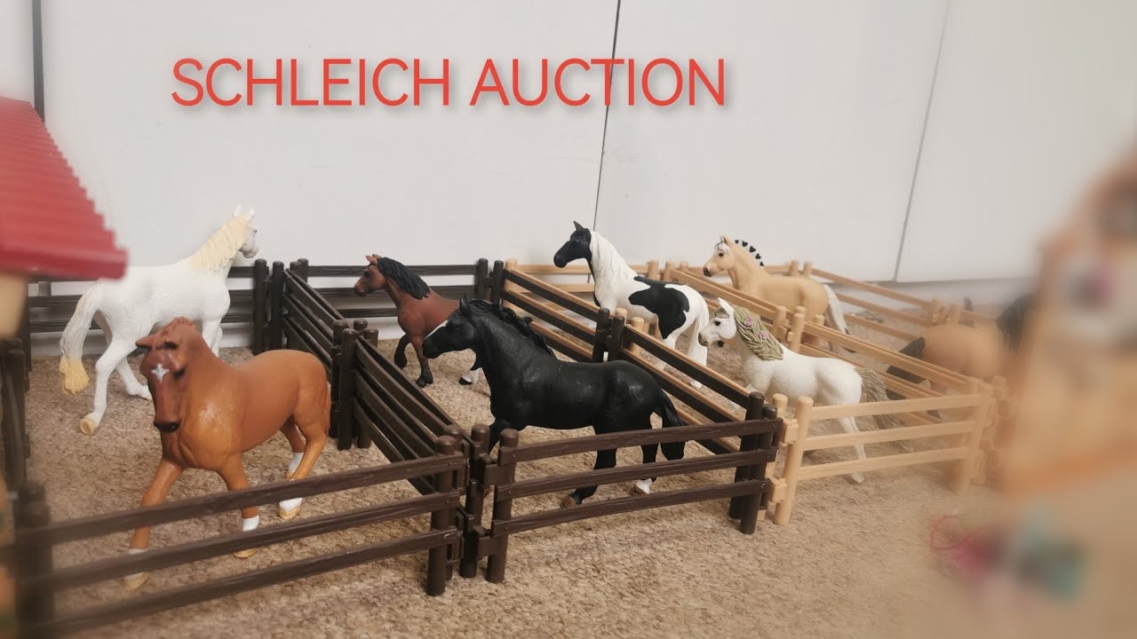 Аукцион Schleich в конюшнях Саммерфорда