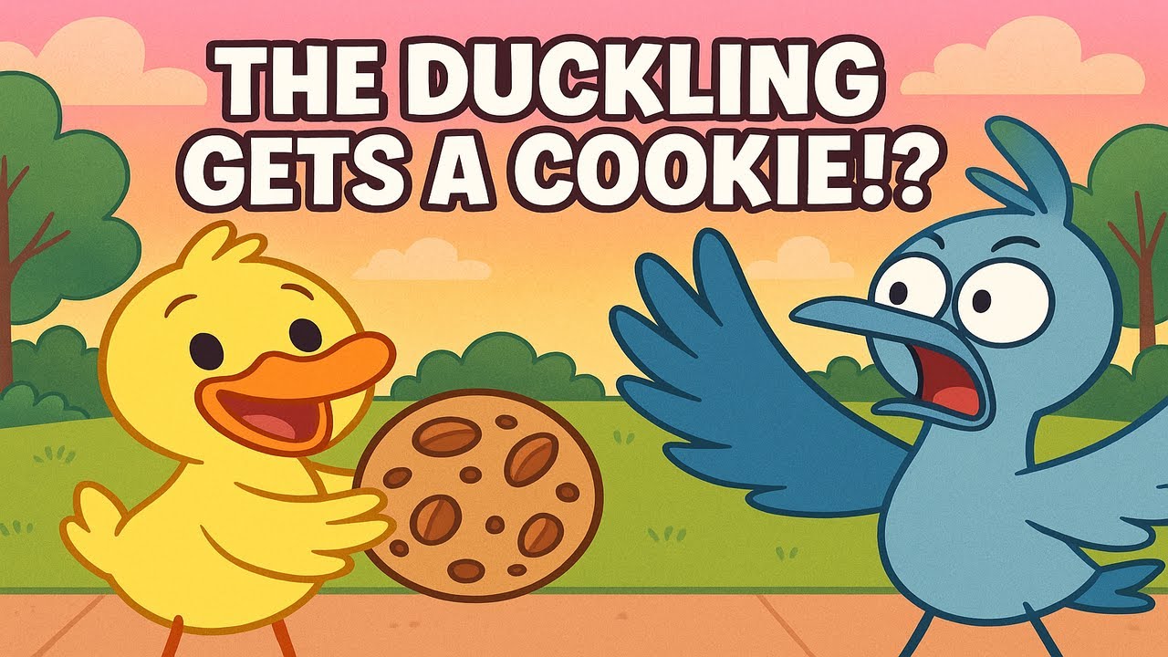 The Duckling Gets a Cookie!? | Animated Story🦆🍪