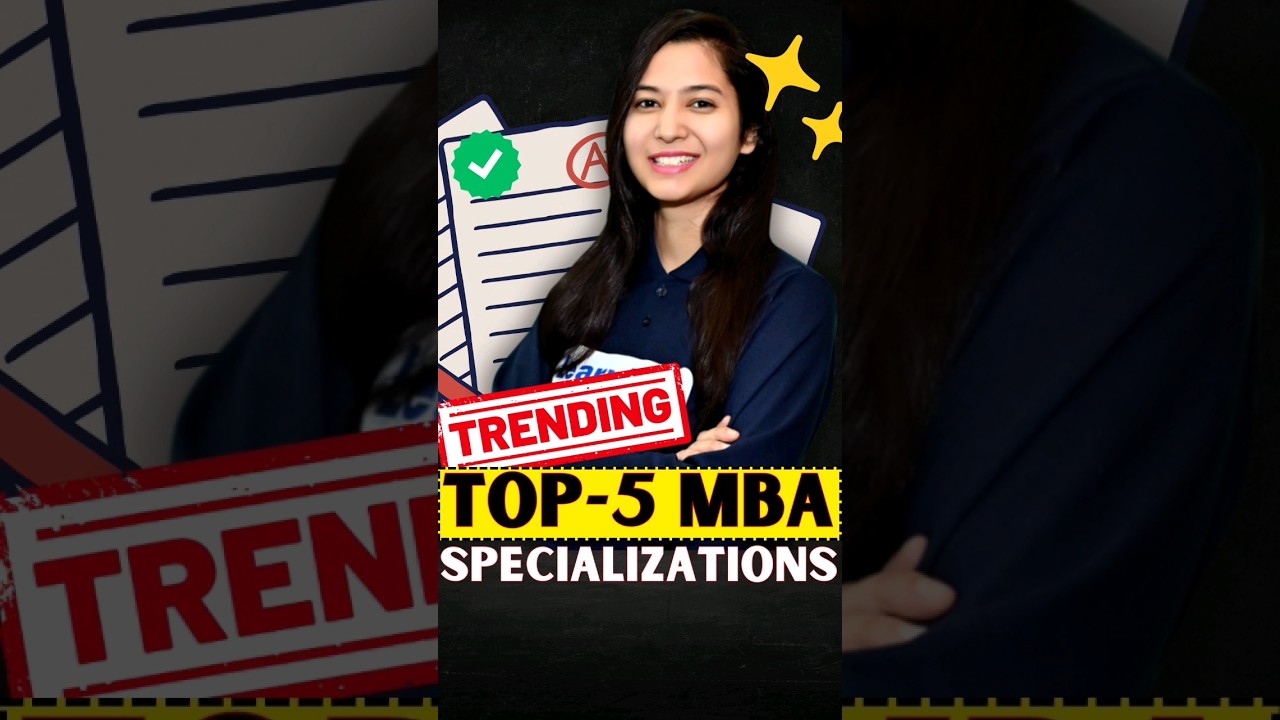 Top 5 MBA Specializations with 1 Crore+ Salary 😱🔥 #shorts