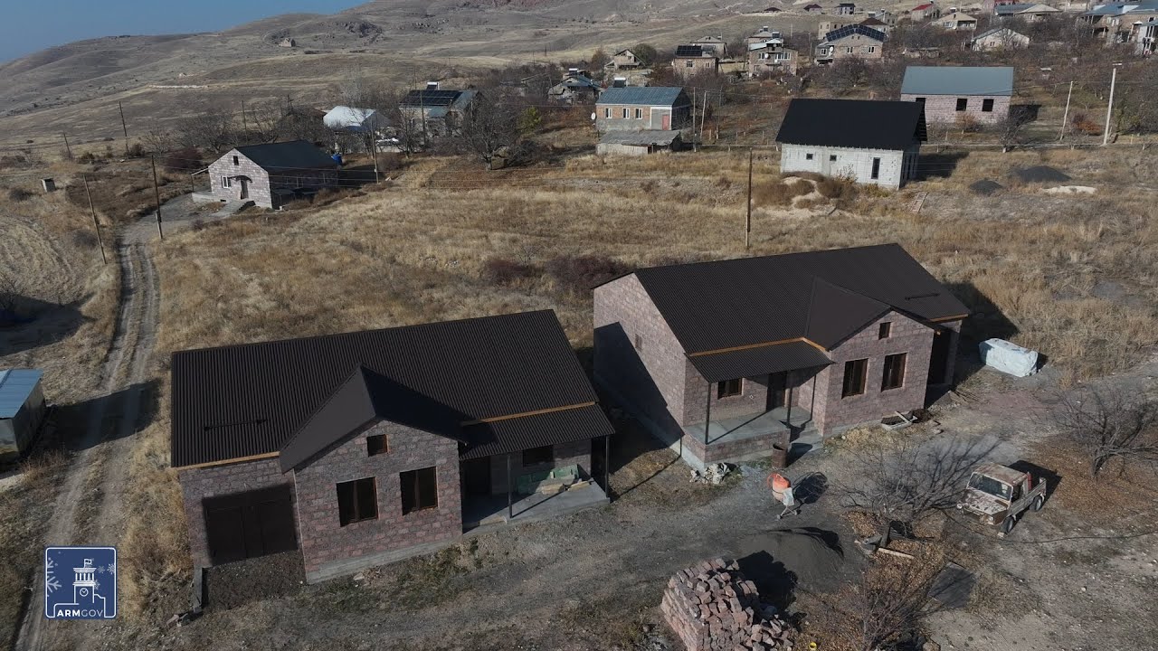 Երազանքների տուն․Պետաջակցությամբ 2300 ընտանիք տուն է կառուցում