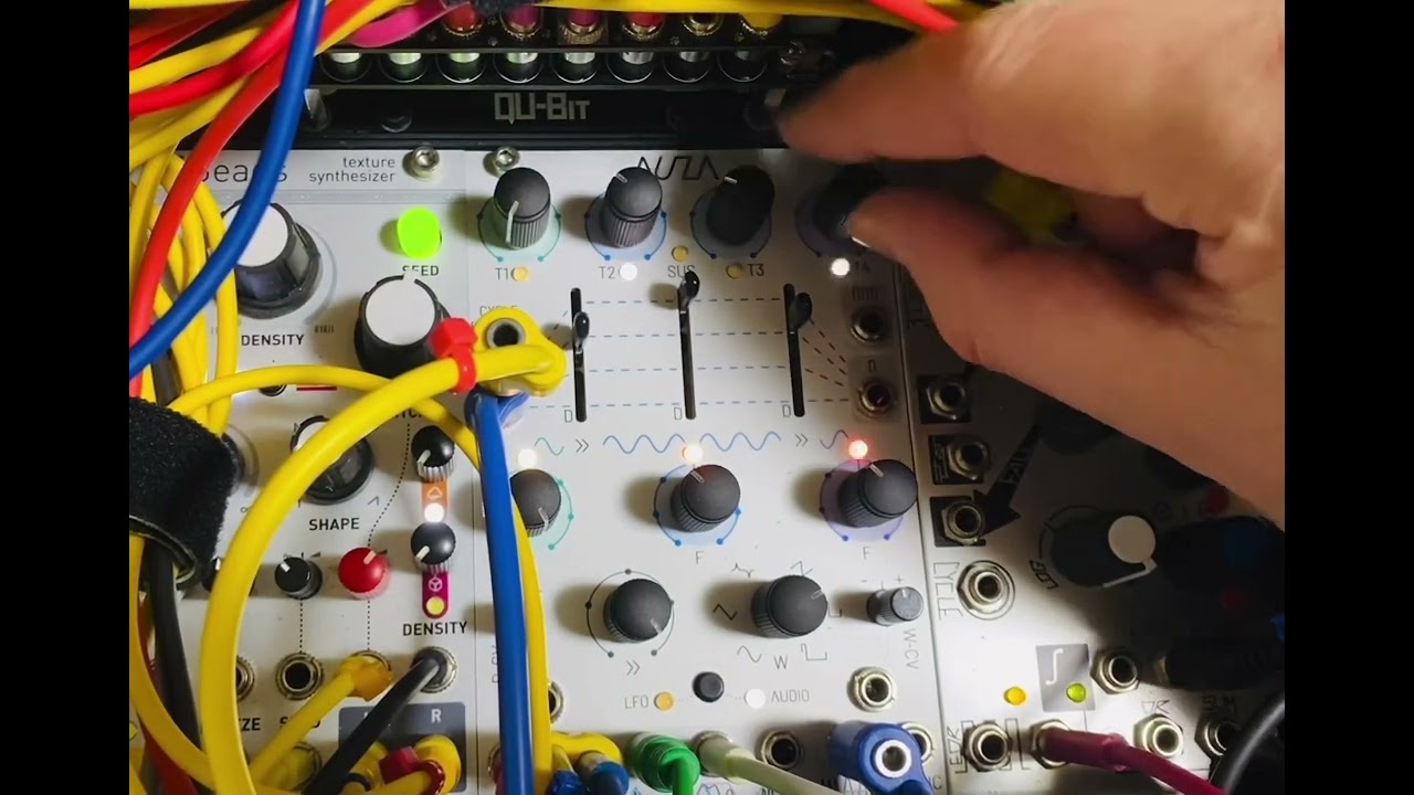 AUZA Wave Packets test eurorack modular
