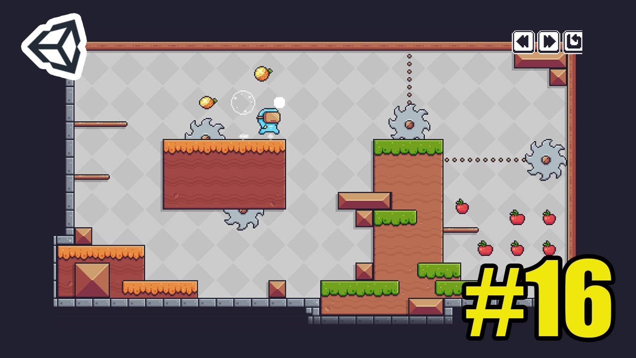 CRIANDO UM JOGO 2D DE PLATAFORMA NA UNITY | AULA 16