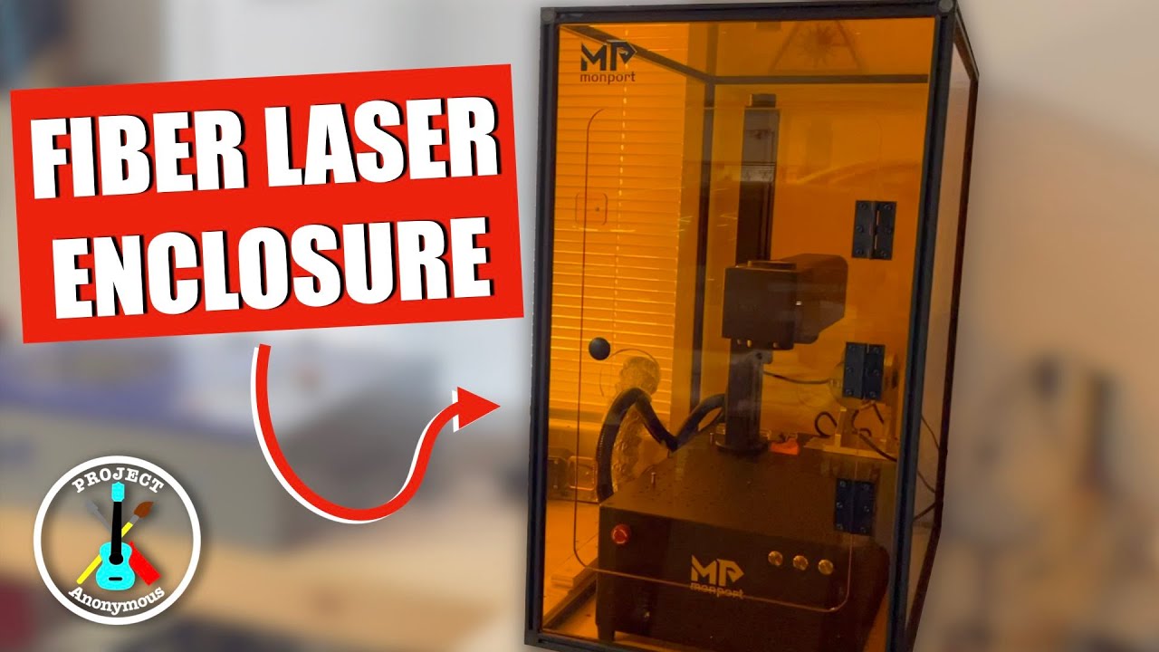 LASER SAFETY ⚠️ UNBOXING & ASSEMBLING Monport Fiber Laser Enclosure