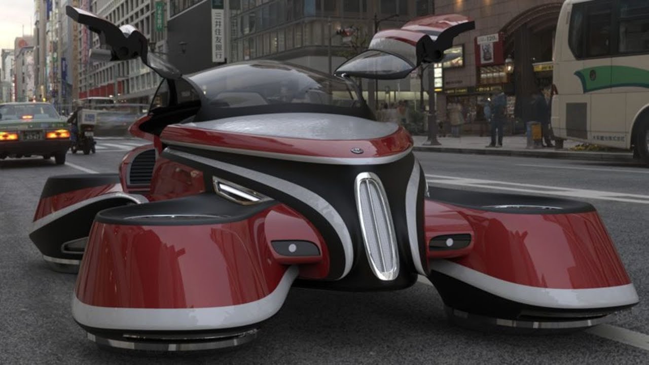 Hover Coup&eacute;: The Flying Art Deco Supercar from the Future