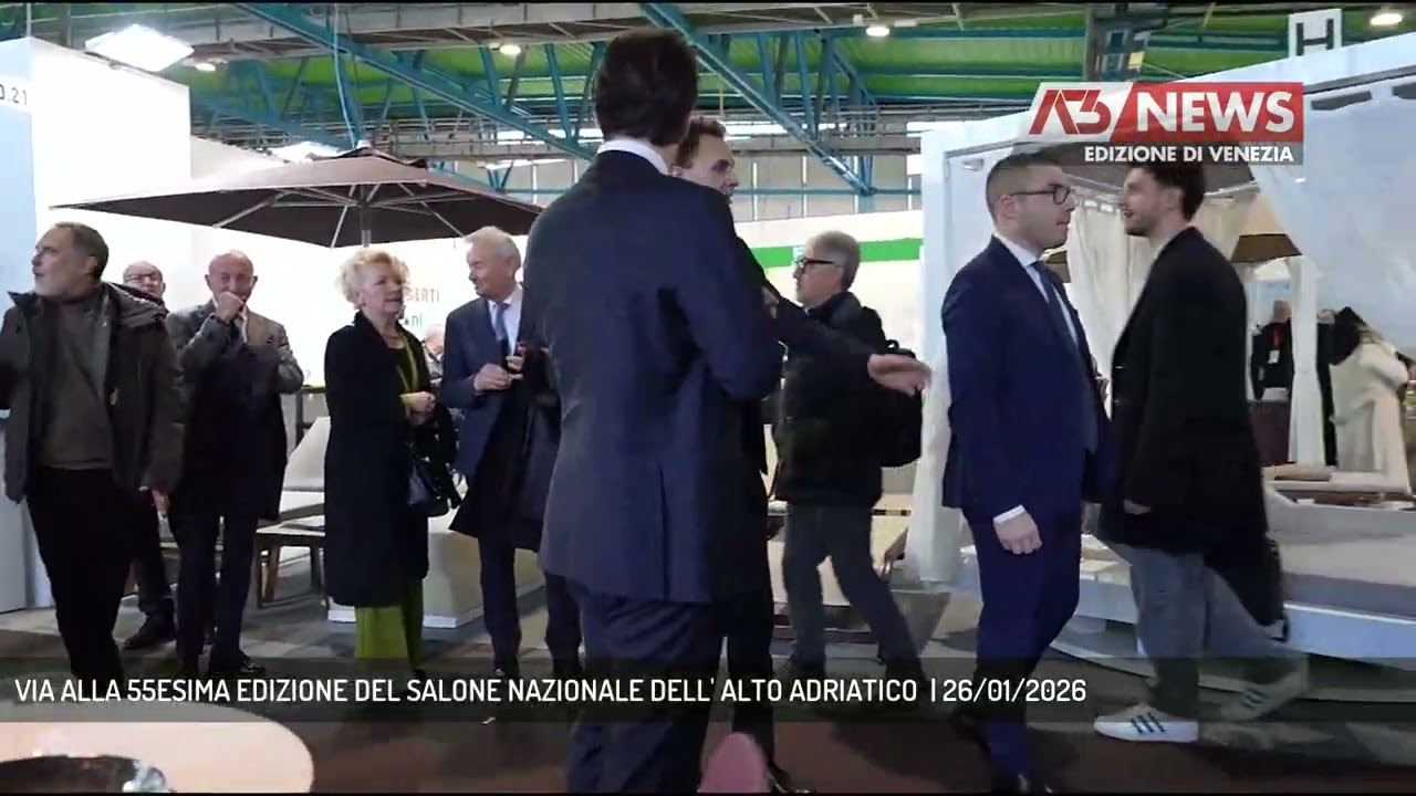 VIA ALLA 55ESIMA EDIZIONE DEL SALONE NAZIONALE DELL' ALTO ADRIATICO  | 26/01/2026