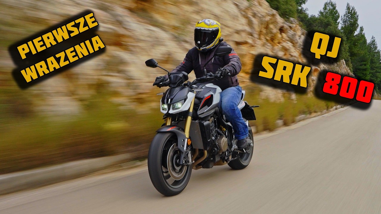 Nowość 2026 !QJ Motor SRK 800! Pierwsze wrażenia #motorcycle #motovlog #motocykl #bikelife