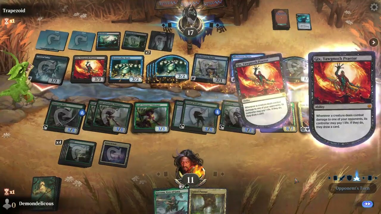 4 Colour Elves vs Homunculus Horde - Crazy Wide Board [FDN Standard]