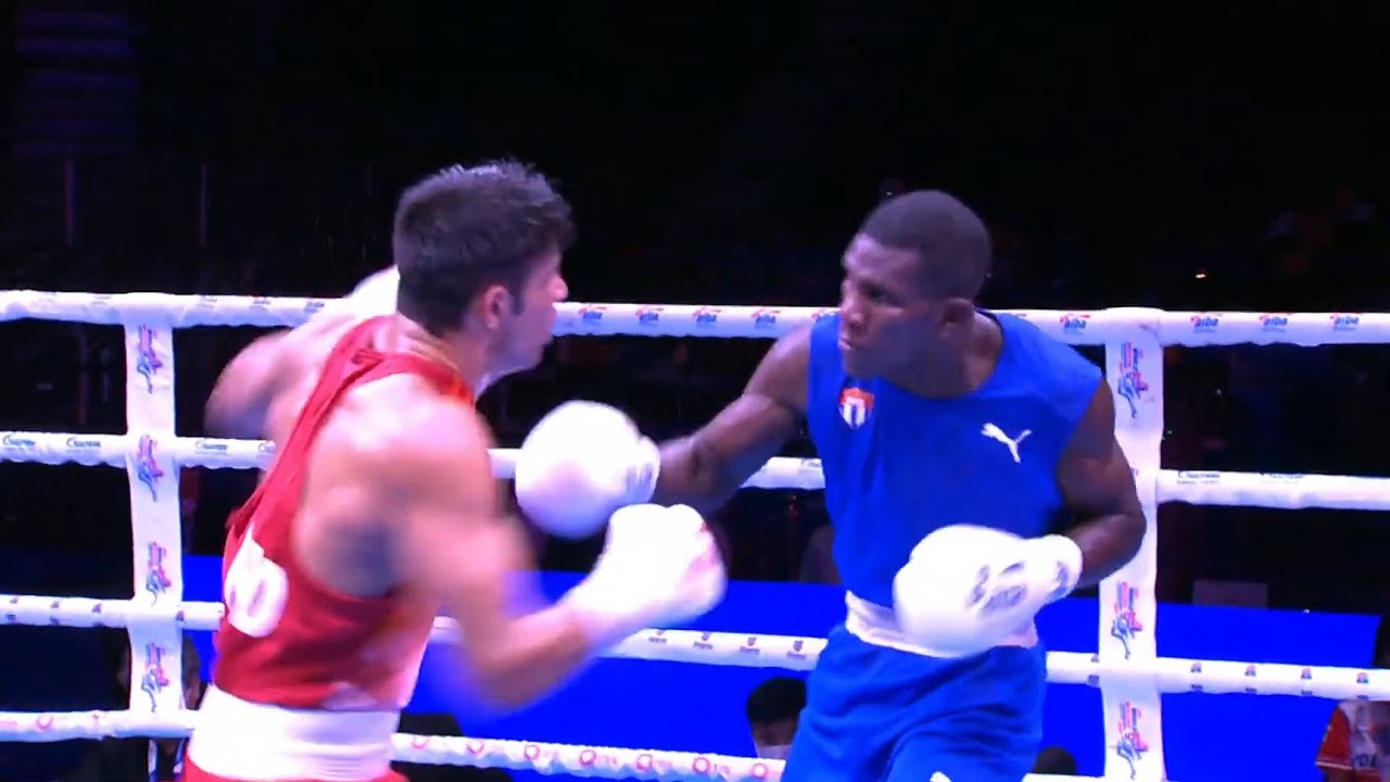 Day 8 (75kg) SUMIT (IND) vs  HERNANDEZ MARTINEZ Yoenlis (CUB) | AIBA WCHs 2021