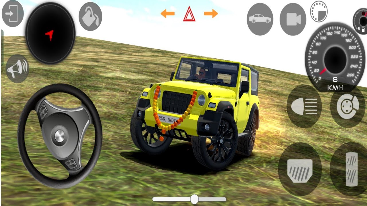 Modified Mahindra Thar😈Games:Indian Thar (Gadi Wala Games)  Android Gameplay