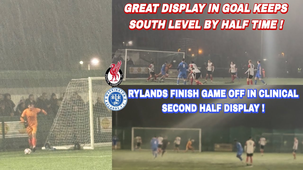 South Liverpool 0-3 Warrington Rylands match day vlog *Controlled second half as Rylands progress!*
