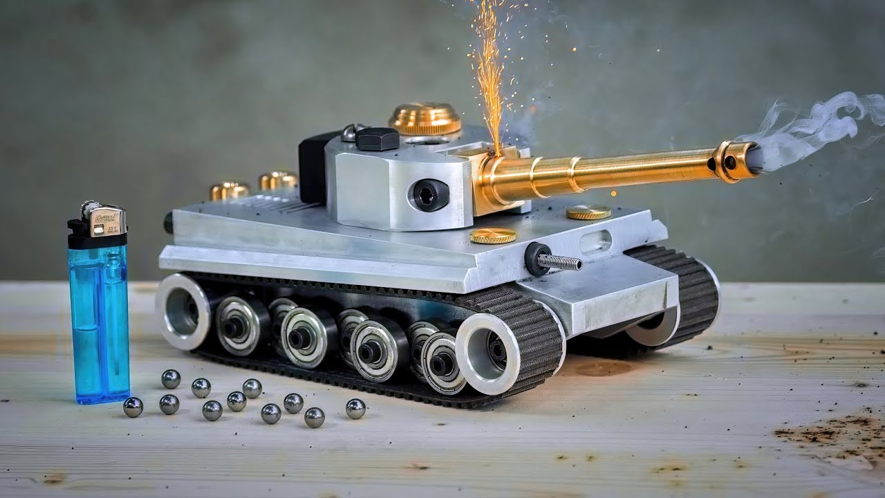 Tiger I - powerful mini CANNON. [ Panzerkampfwagen VI ]