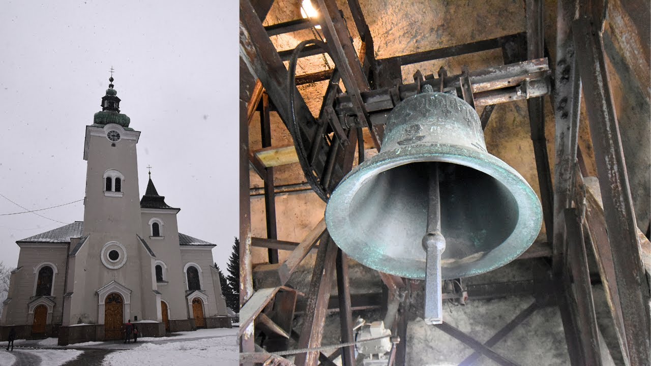 Ružomberok (SK) Kostol sv. Ondreja, apoštola -zvony (sóla zvonov)
