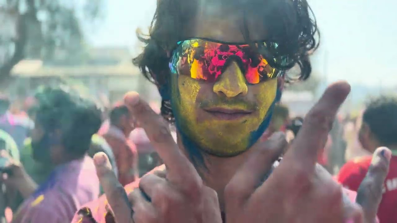 Holi celebration // Himachal Pradesh 