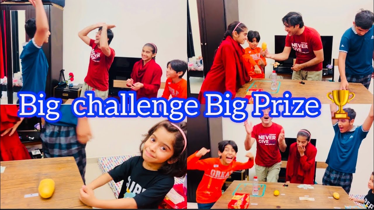 Big Challenge With Big Money Prize💰 ||Kon Jeete Ga Bara Prize 🏆 #familychallenge @MrBeastGaming