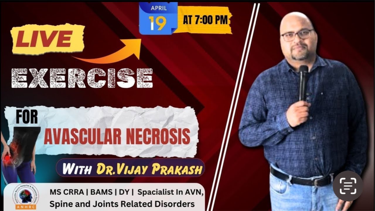 Live exercise with Avascular Necrosis Patients | Dr. Vijay Prakash