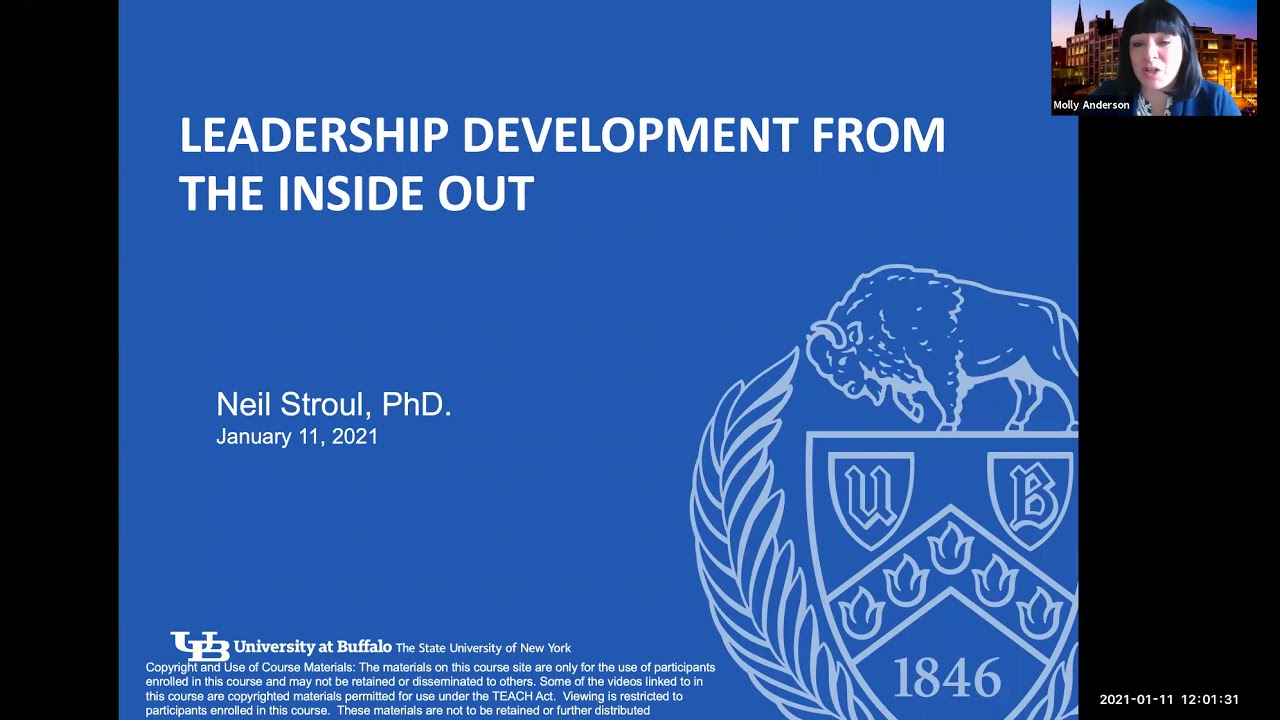 Leadership Development from the Inside Out - CLOE's 52 Weeks of Leadership