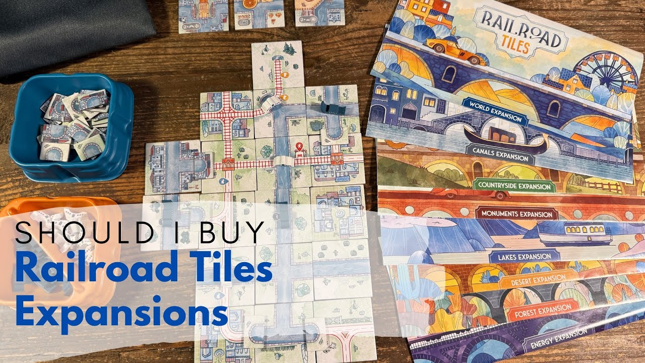 Should I Buy The Railroad Tiles Expansions - All 8 Expansions Ranked!