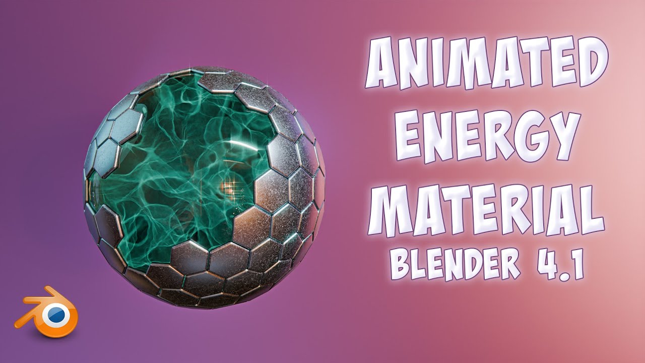 Animated Energy Material | Tutorial | Procedural | Blender 4.1