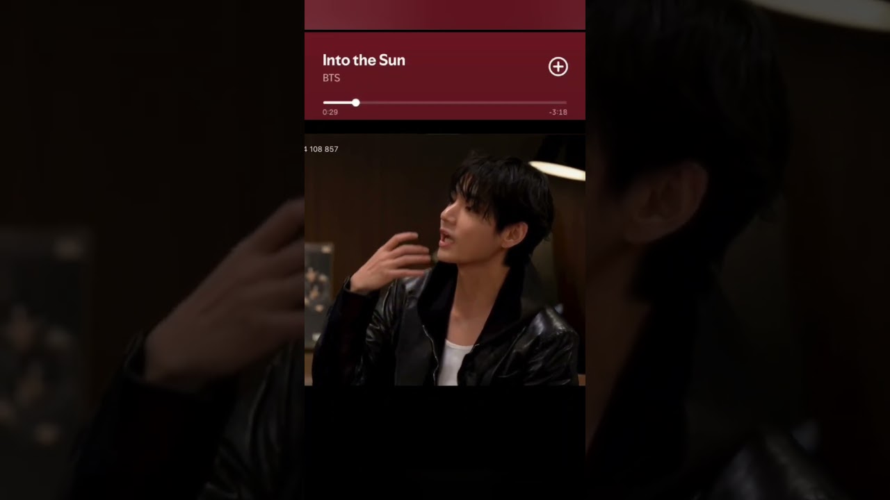 &laquo;Into the Sun&raquo;song is written by Taehyung#vbts #BTS_ARIRANG#kimtaehyung