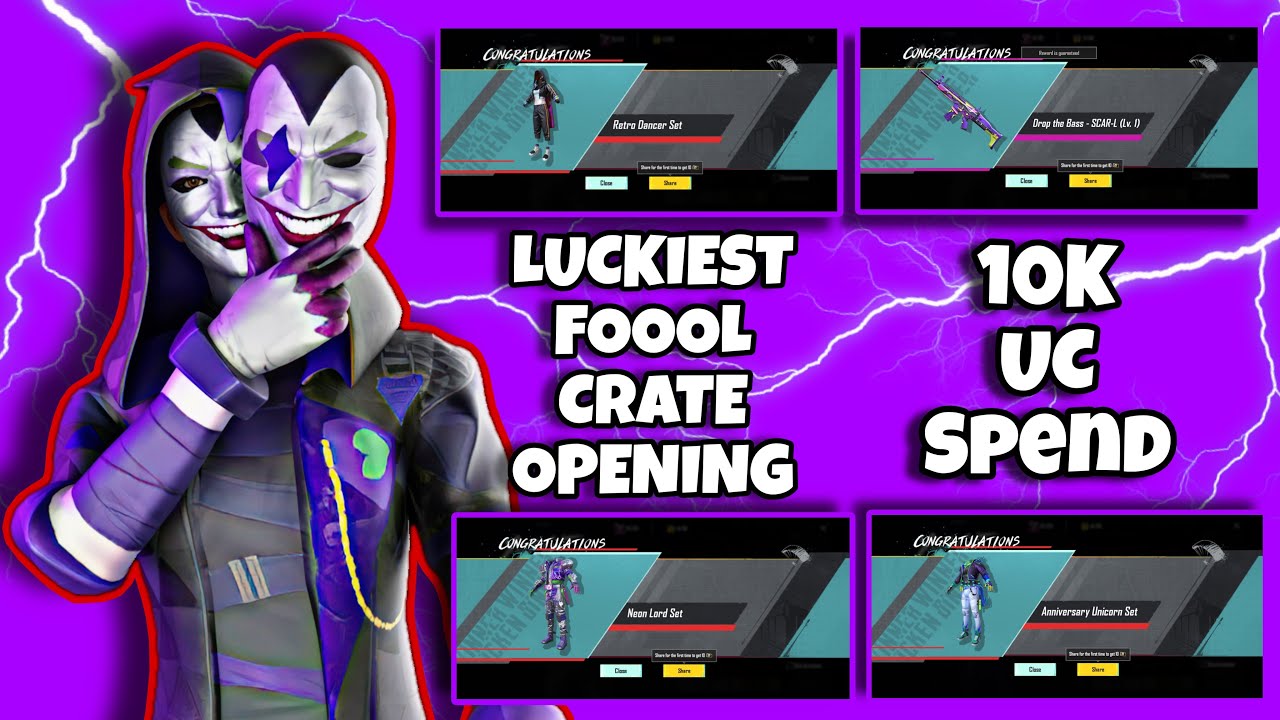 Anniversary Crate Opening | M416 Fool Crate Opening | New 2026 Anniversary Crate Opening Pubg Mobile