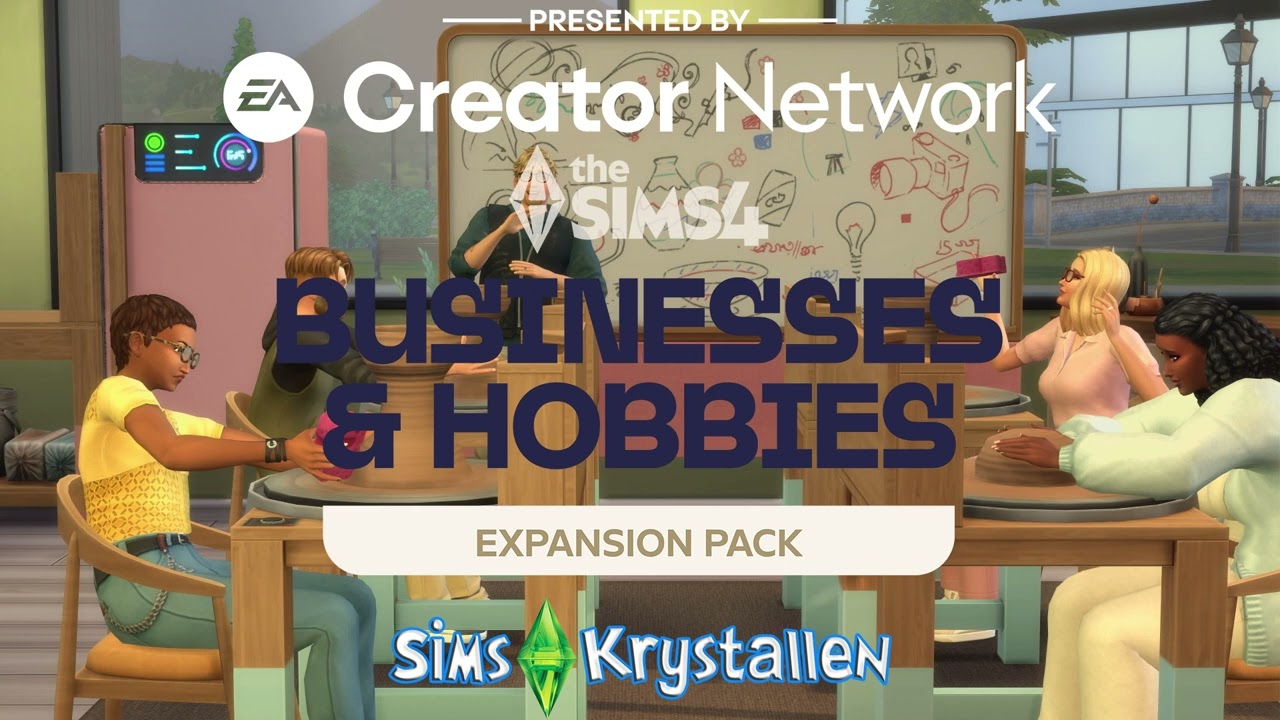 The Sims 4 Businesses & Hobbies - Build Mode 1 (Full)