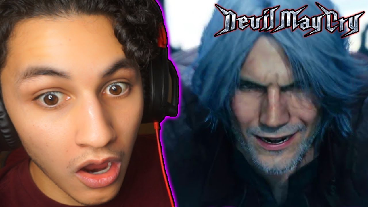 Bayonetta Fan Watches Every Devil May Cry Trailers for the First Time!