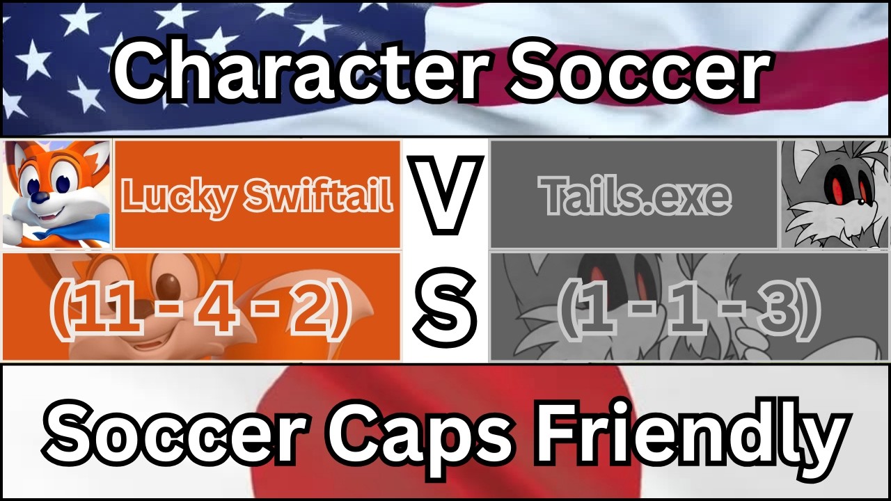 Character Soccer Friendly: Lucky Swiftail Vs Tails.exe (February 23rd, 2026)