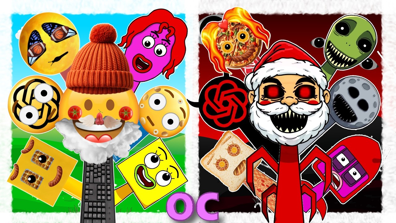 NEW Sprunki OC COMPILATION phase 1 2 X #emoji