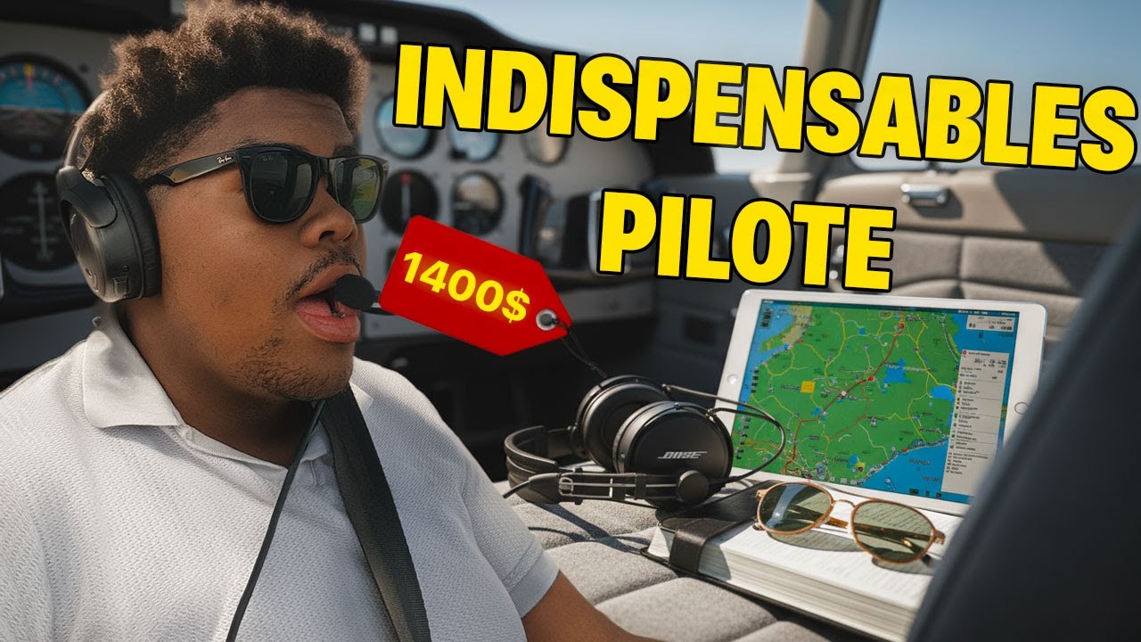 J’ai dépensé 1400€… voici les 7 indispensables d’un élève pilote (vraiment utiles)