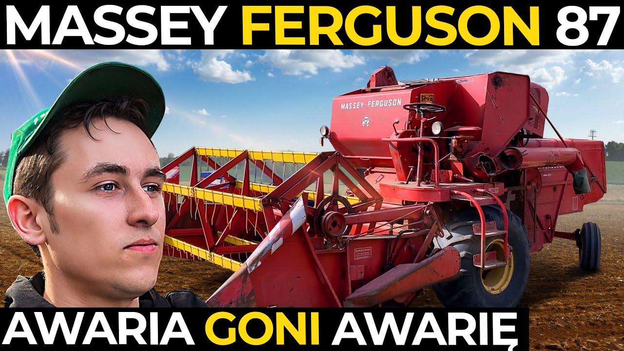 MASSEY FERGUSON 87 - Skrzynia Biegów SZROT... Brak HAMULCÓW - Czy NOWY MECHANIK da radę  ?