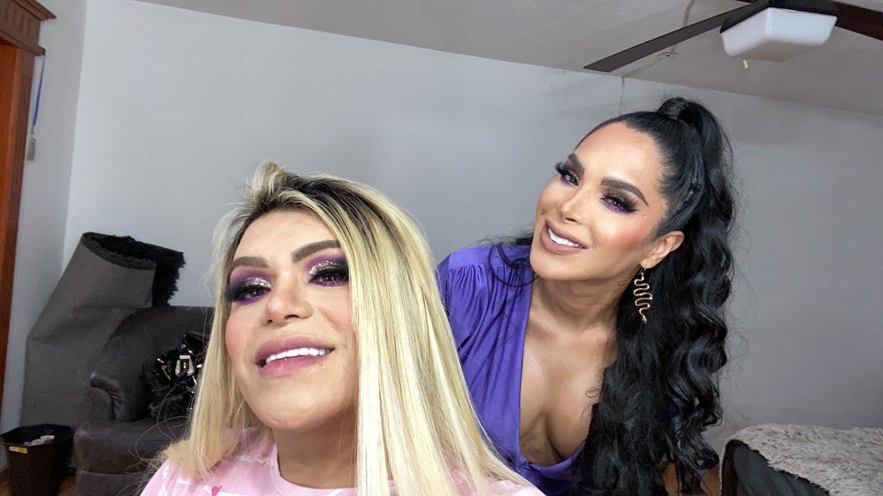 me voy a maquillar para ir al concierto de gloria trevi