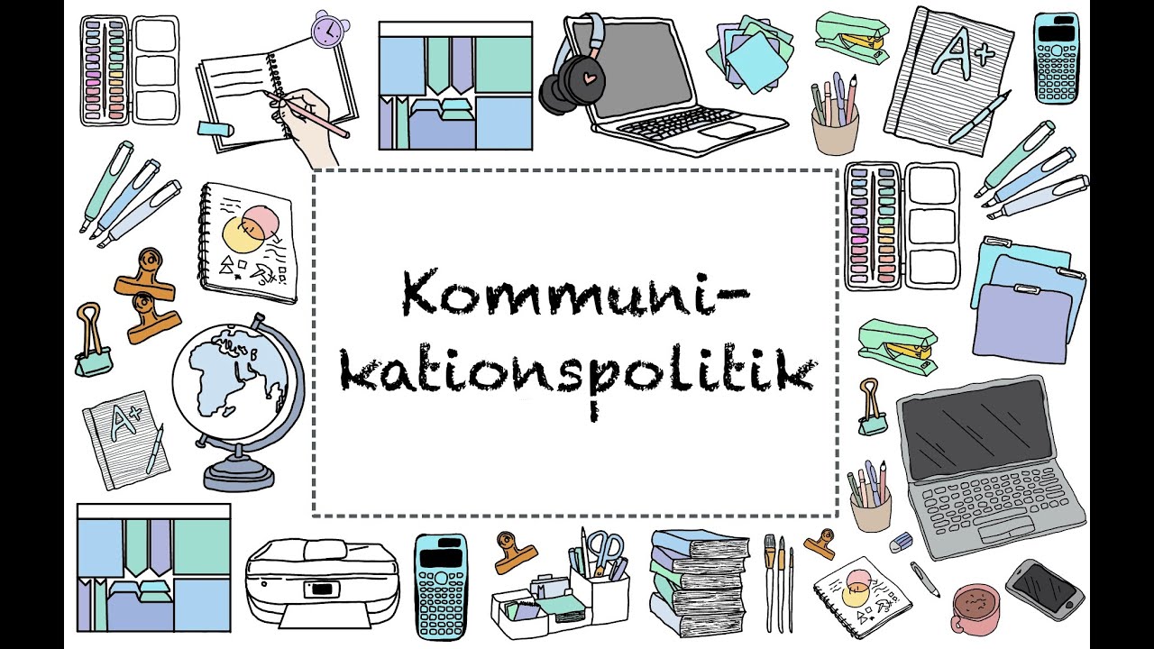 Lernvideo zu Grundlagen der Kommunikationspolitik