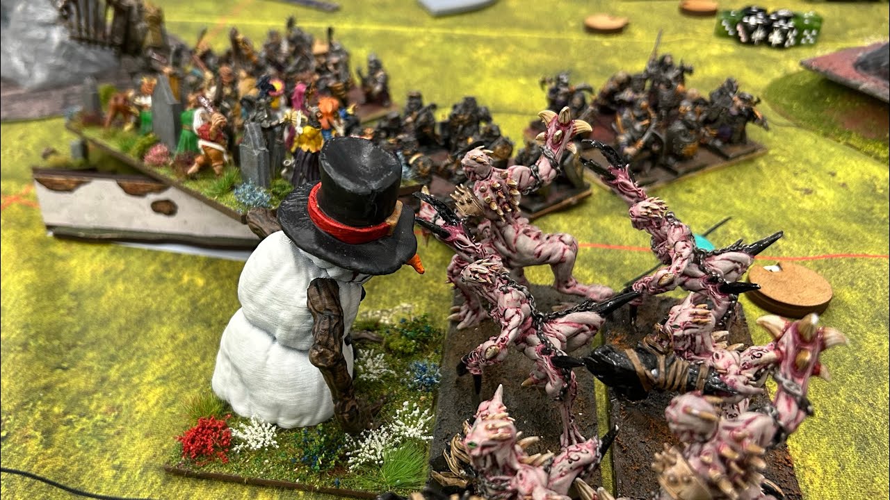 Shroud of the Reaper- Slay Bell 4, Kings of War tournament report.