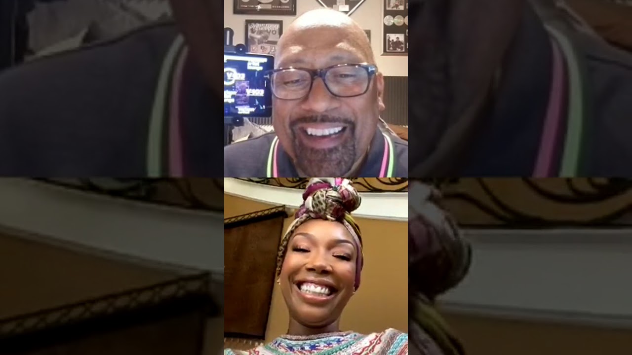 Brandy - Interview with V-103 Atlanta